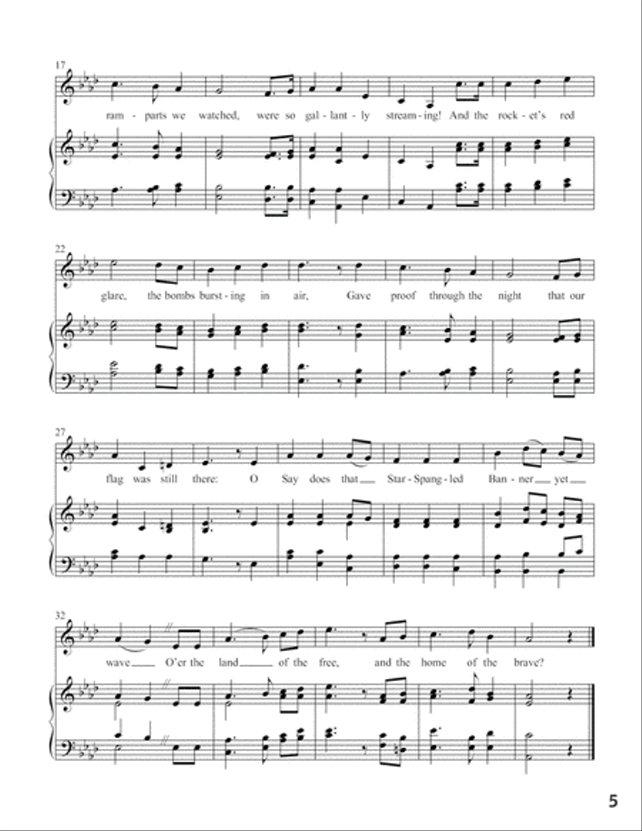 Play Ball! Unison Choir scores gallery preview page 6