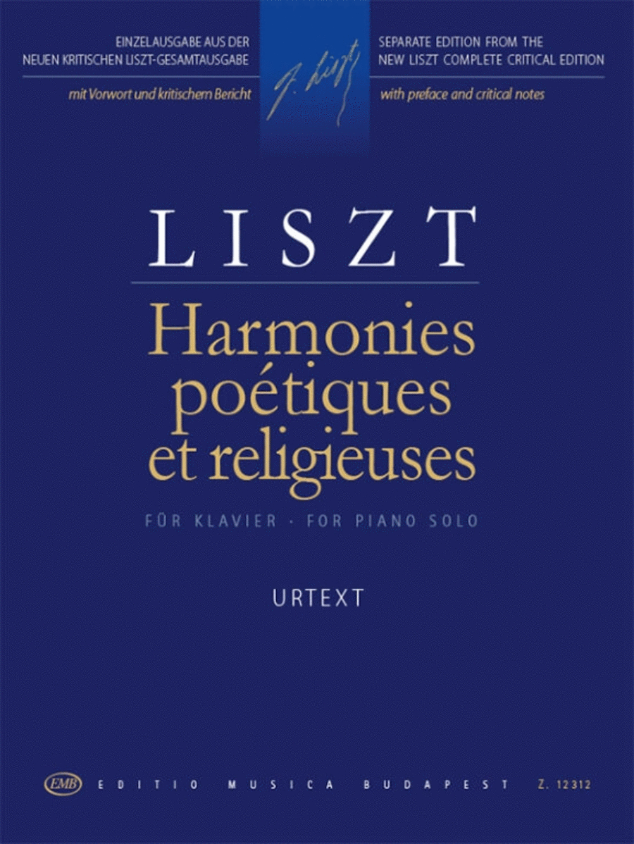 Harmonies Poetiques/relig.