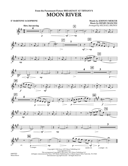 Moon River - Eb Baritone Saxophone