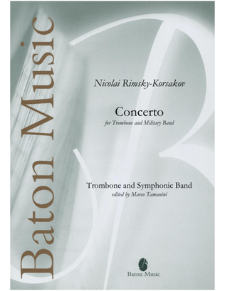Book cover for Concerto for Trombone and Military Band