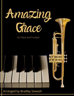 Book cover for Amazing Grace for Trumpet/Piano