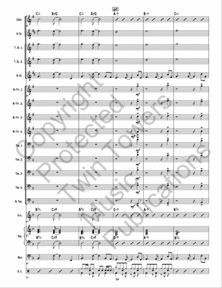 Sunset Key Sunset Key Jazz Ensemble scores gallery preview page 15