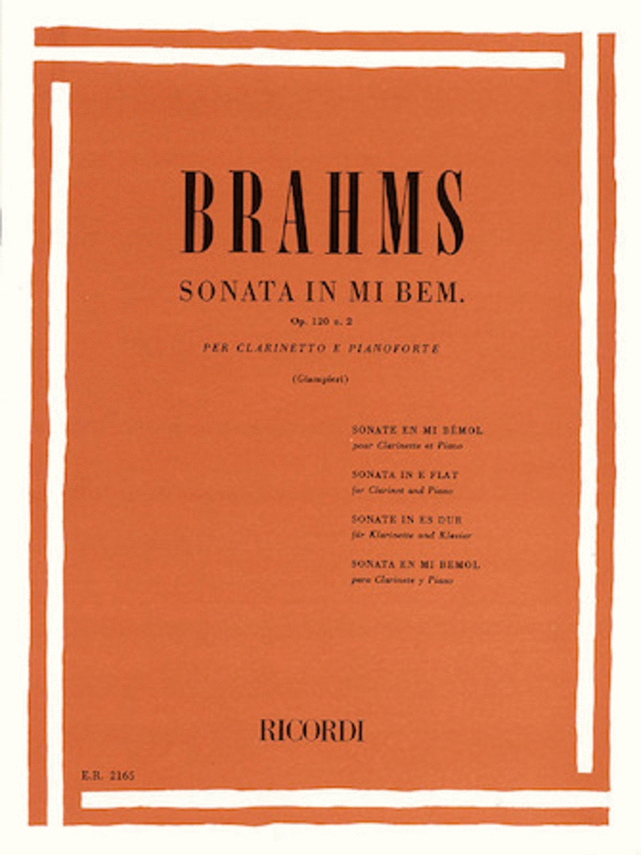 Sonata in E Flat, Op. 120, No. 2 Orchestra scores gallery preview page 1