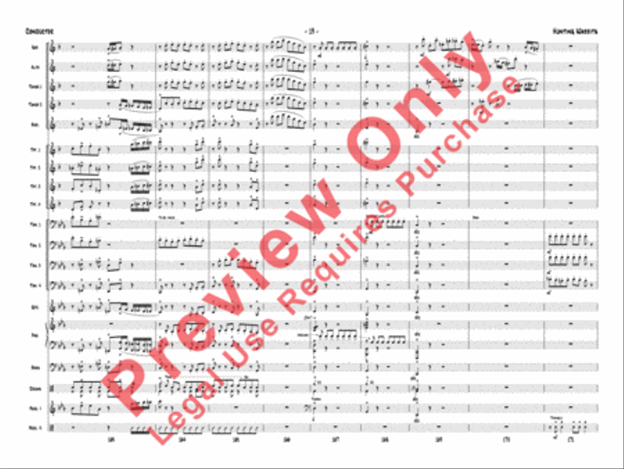 Hunting Wabbits Jazz Ensemble scores gallery preview page 46