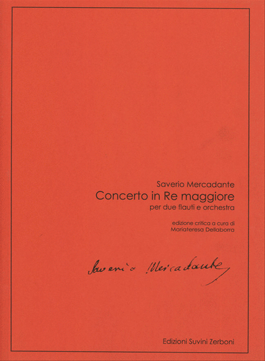 Concerto in Re maggiore Flute Duet scores gallery preview page 1