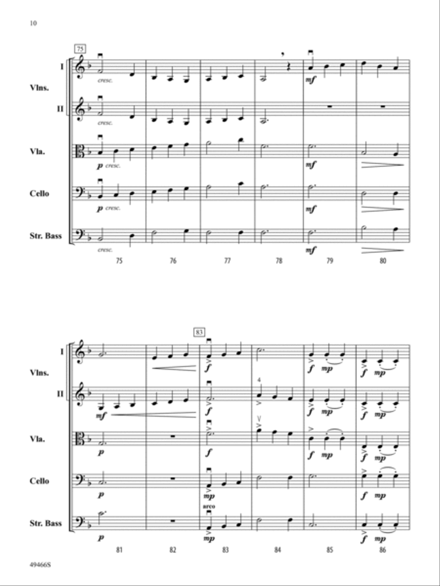 Shipwreck Coast String Orchestra scores gallery preview page 11