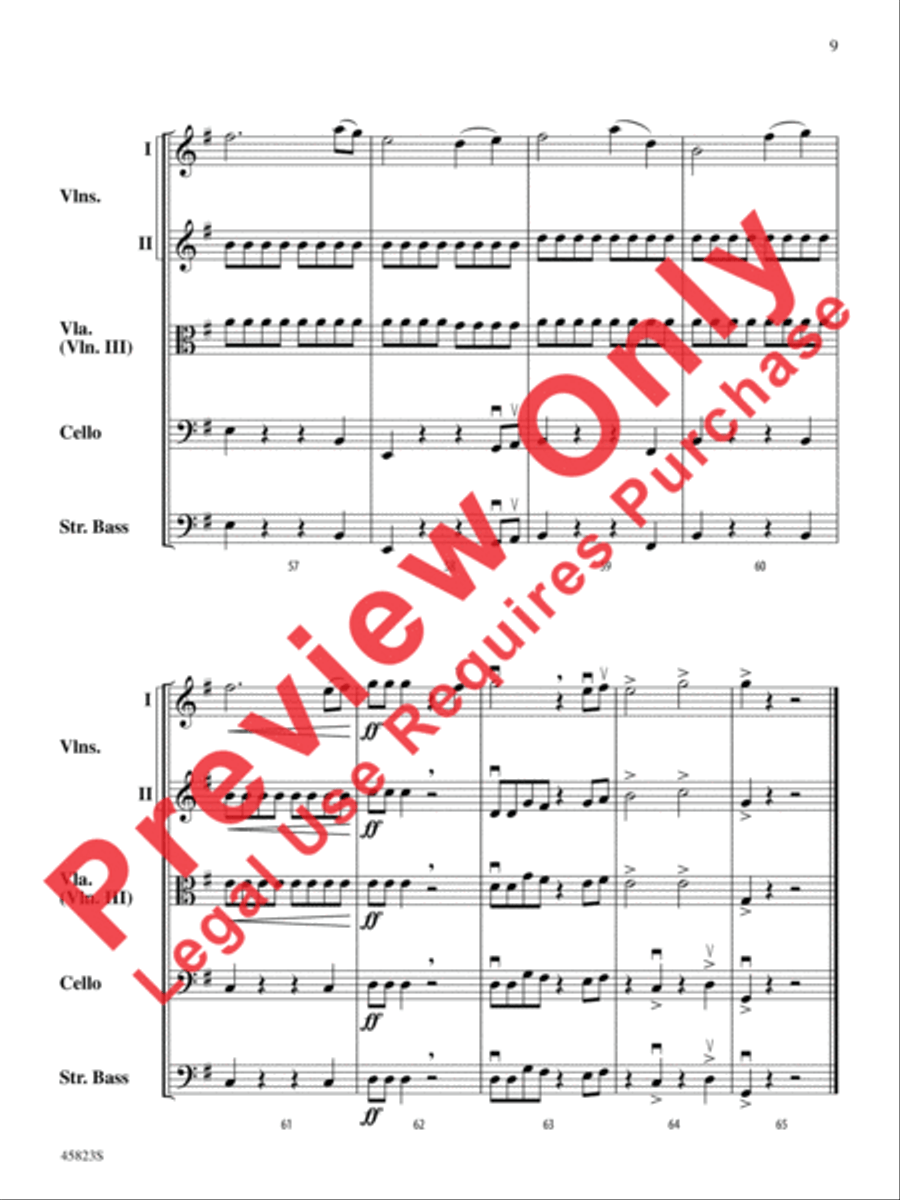 Dayspring Dayspring String Orchestra scores gallery preview page 9