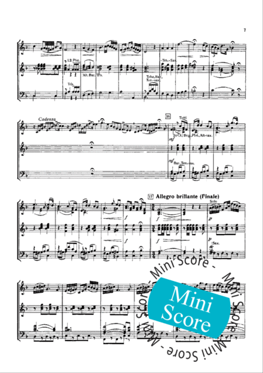 The Return Concert Band scores gallery preview page 10