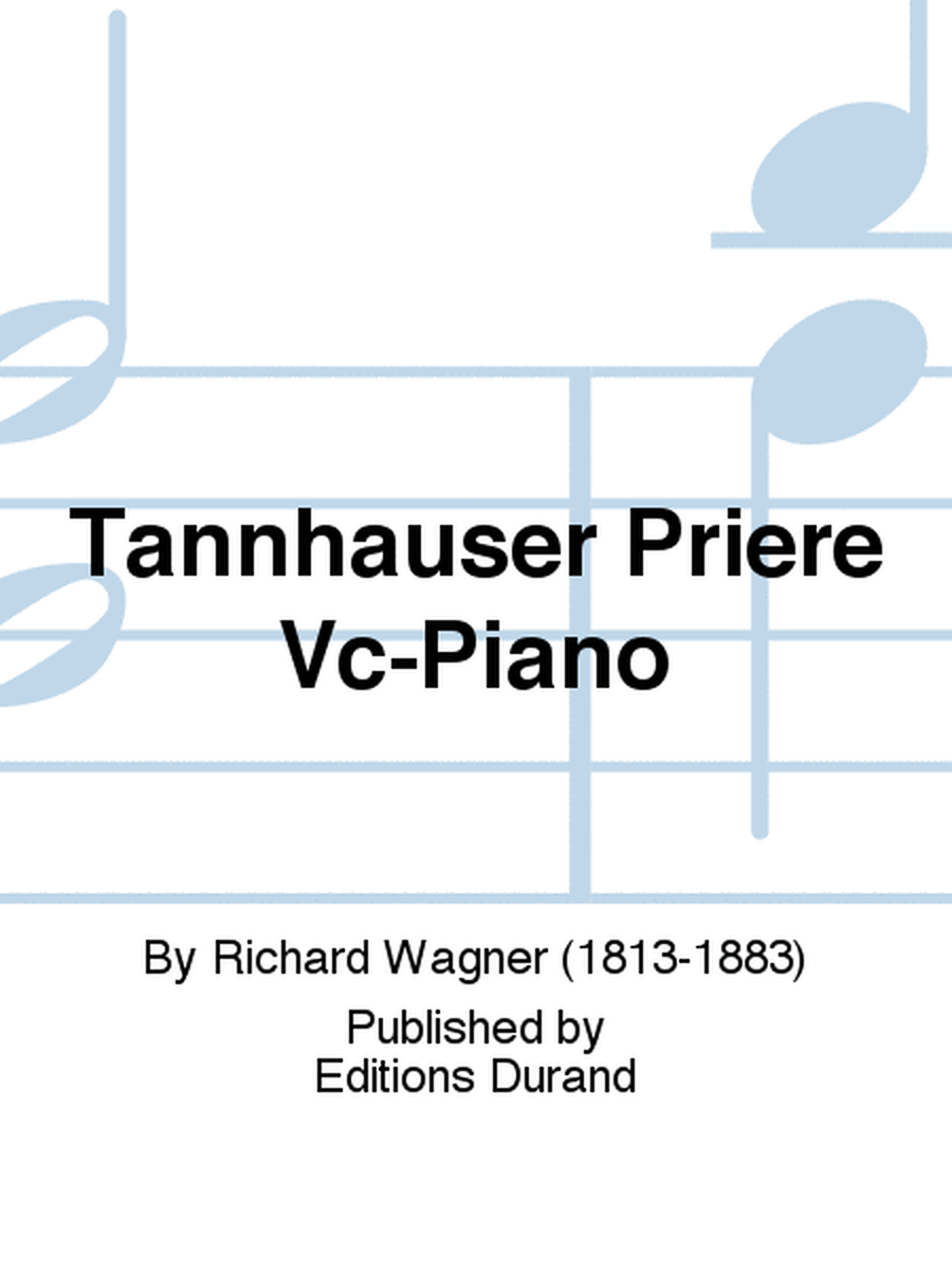 Tannhauser Priere Vc-Piano