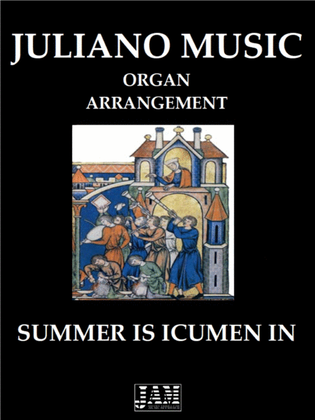 Book cover for SUMMER IS ICUMEN IN (EASY ORGAN ARRANGEMENT) - ANONYMOUS