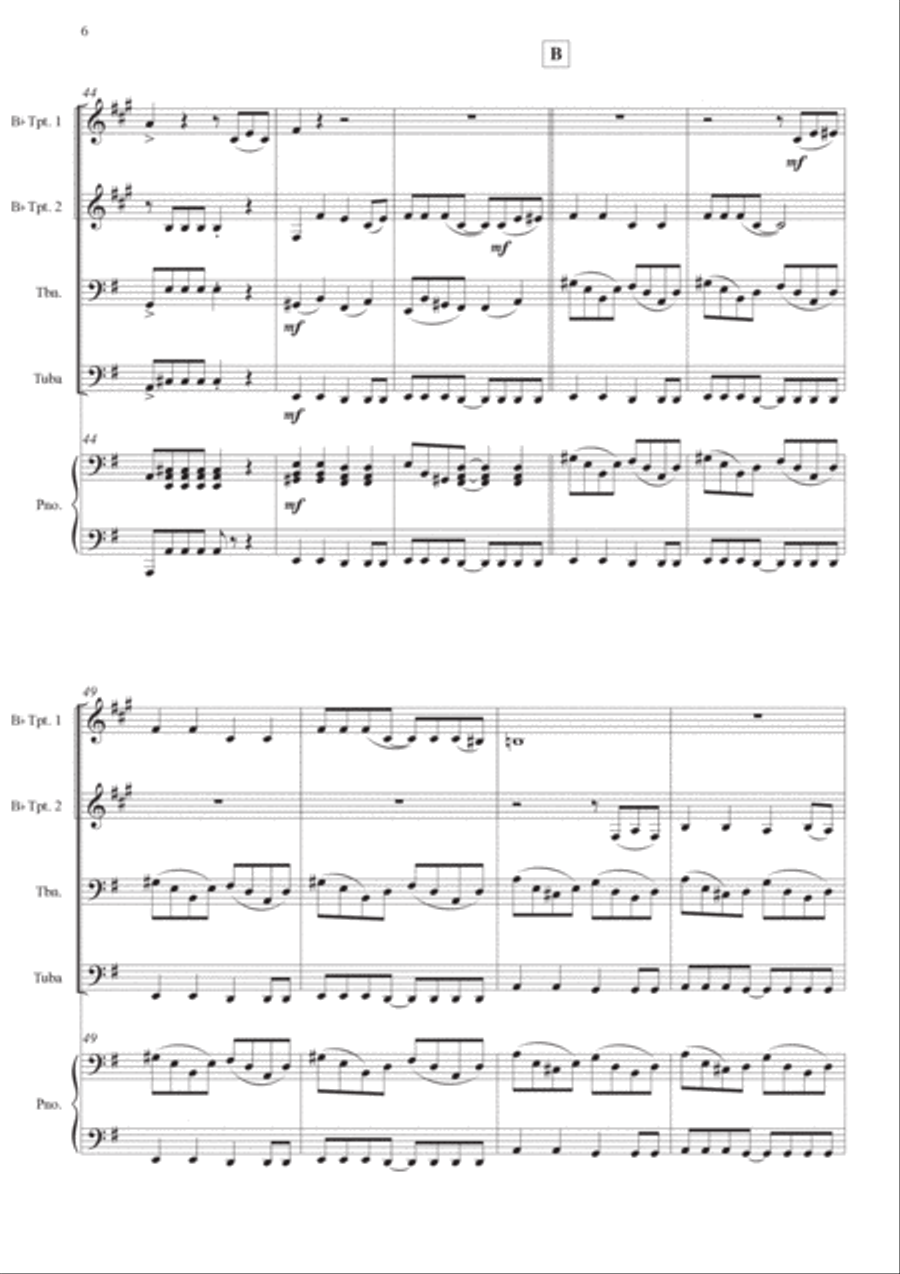 Goo Goo Muck Trombone scores gallery preview page 6