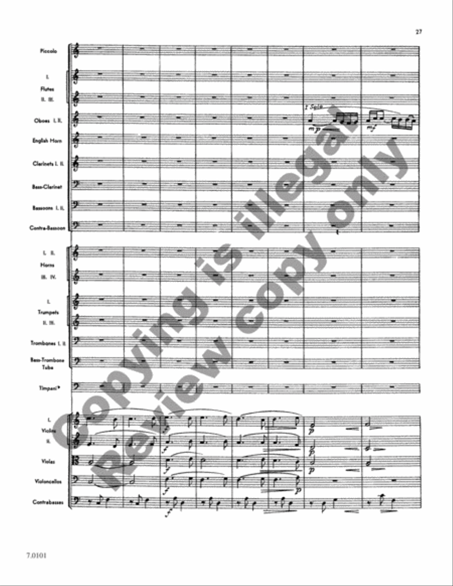 Symphony No. 1 Symphony No. 1 Full Orchestra scores gallery preview page 14