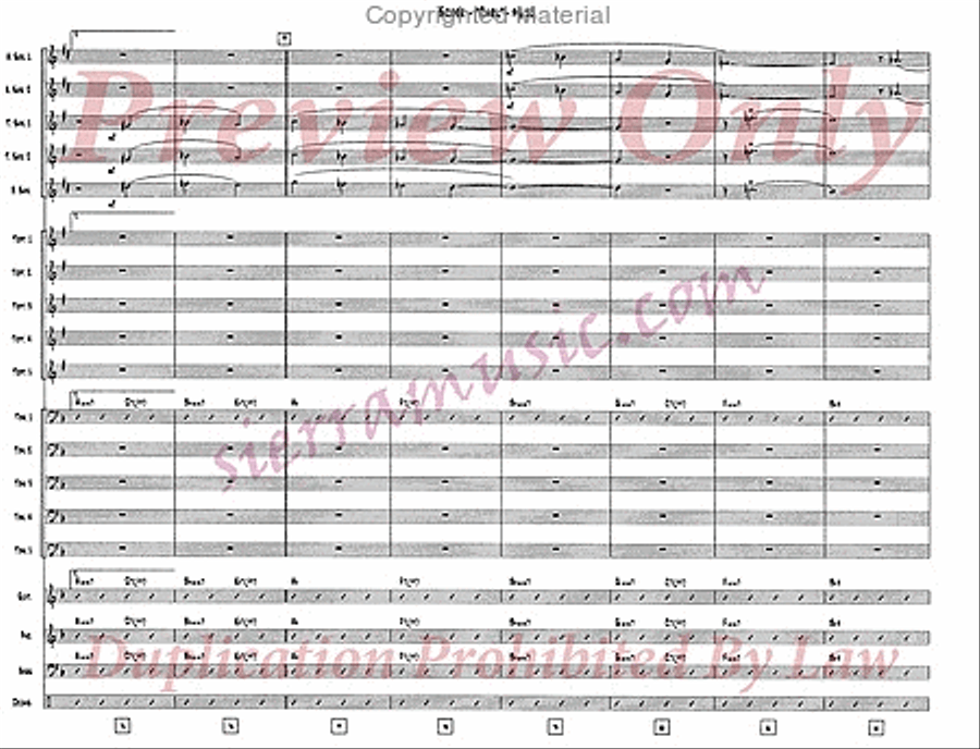 Carl Carl Jazz Ensemble scores gallery preview page 11