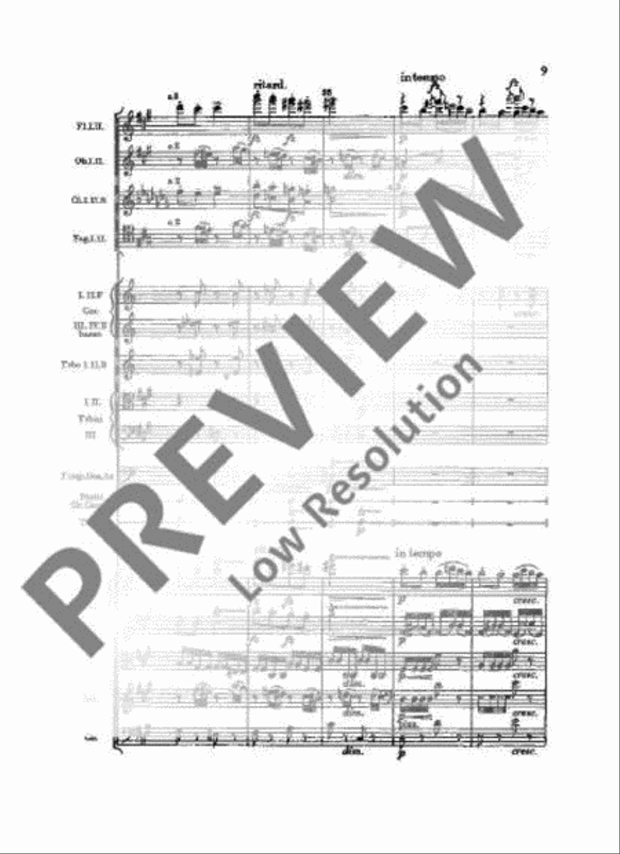 Slavonic Dances Orchestra scores gallery preview page 12
