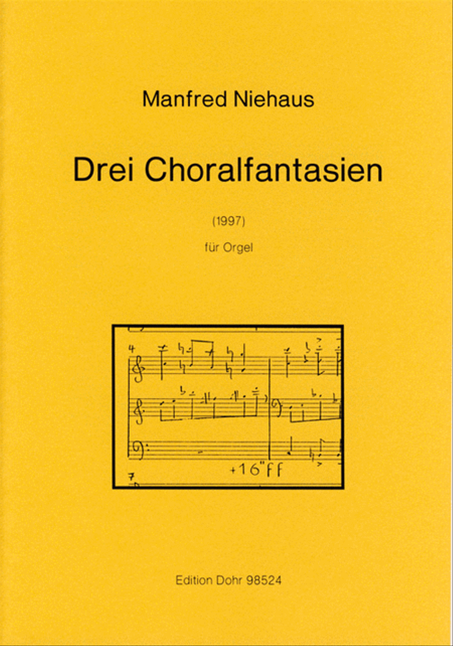 Drei Choralfantasien für Orgel (1997)