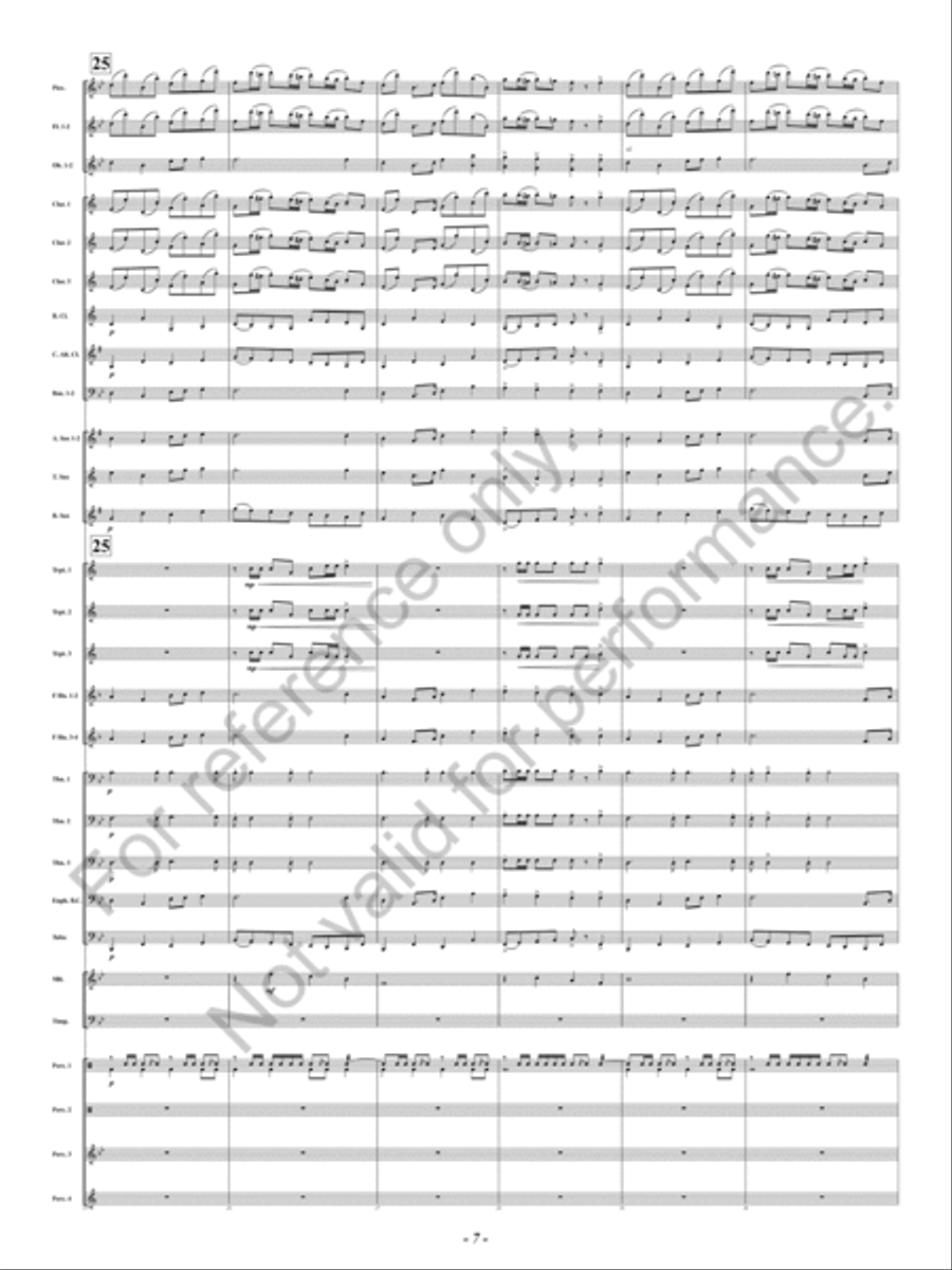 The Royal Hawaiian Concert Band scores gallery preview page 8