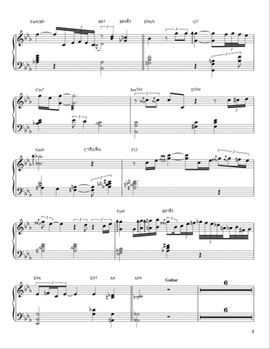 Rockin' Chair Piano scores gallery preview page 3