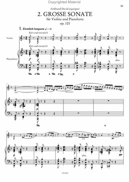 Sonatas for Violin and Piano - Volume 1