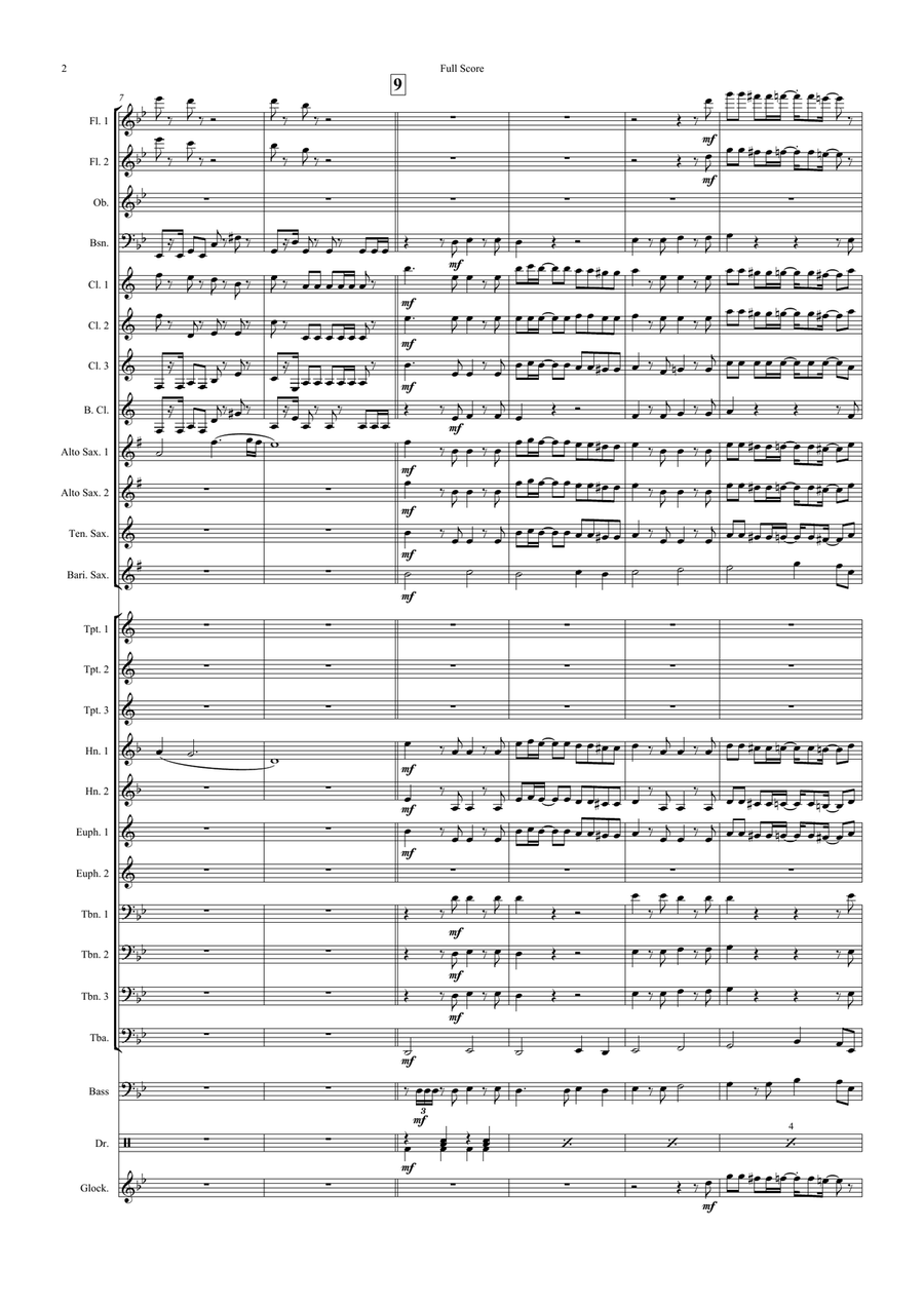 Bloody Mary Bloody Mary Concert Band scores gallery preview page 4