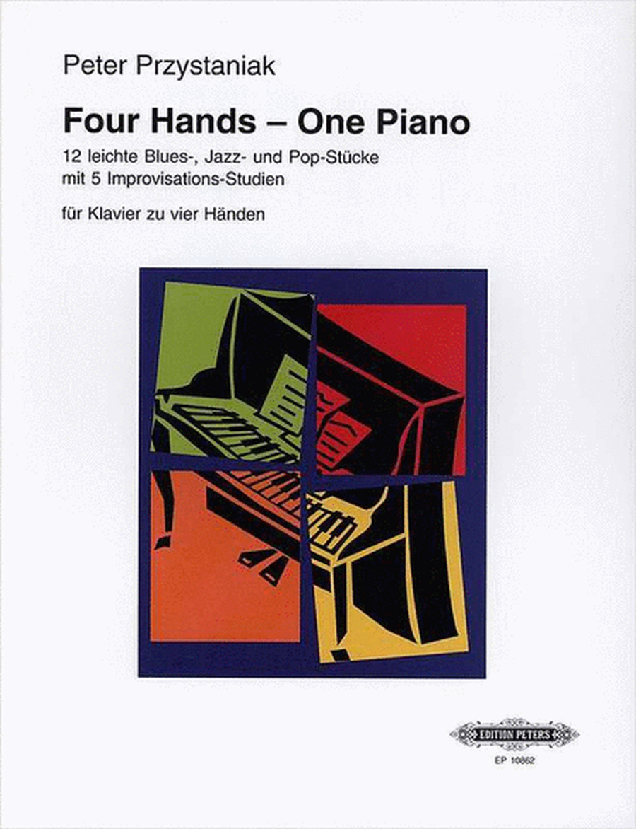 Four Hands One Piano Easy Blues Jazz & Pop