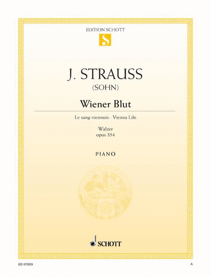 Wiener Blut, Op. 354