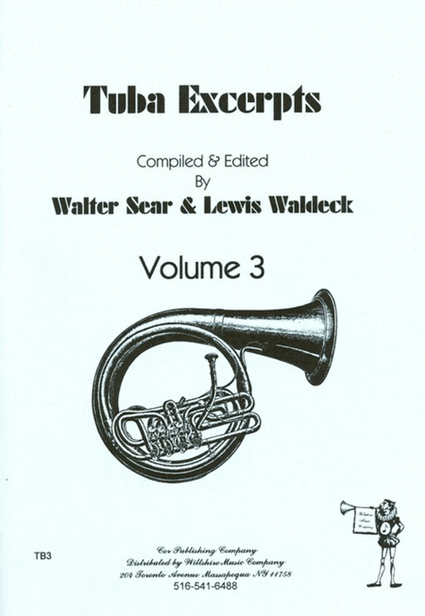 Tuba Excerpts, Volume 3 (Sear & Waldeck)