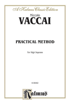 Book cover for Practical Italian Vocal Method (Marzials)