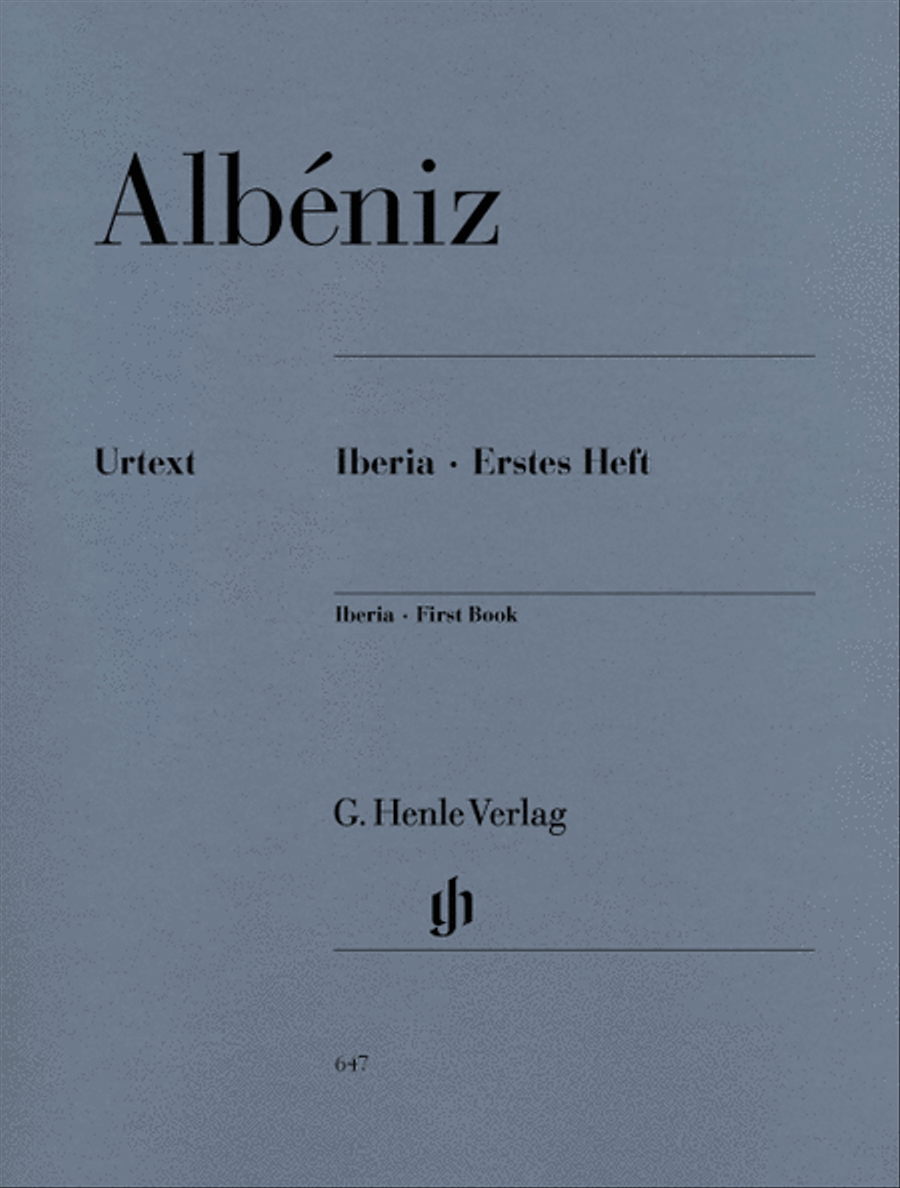 Iberia – First Book Piano Solo scores gallery preview page 1