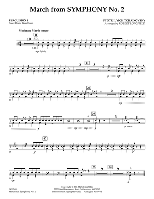 March from Symphony No. 2 - Percussion 1