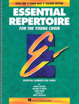Book cover for Essential Repertoire for the Young Choir