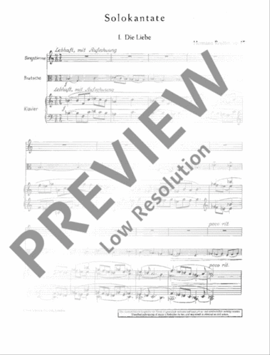 Solo-Cantata Organ scores gallery preview page 4
