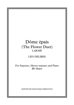 Book cover for Dôme épais (The Flower Duet) - Lakmé (Bb Major)