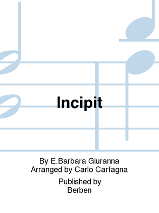 Incipit