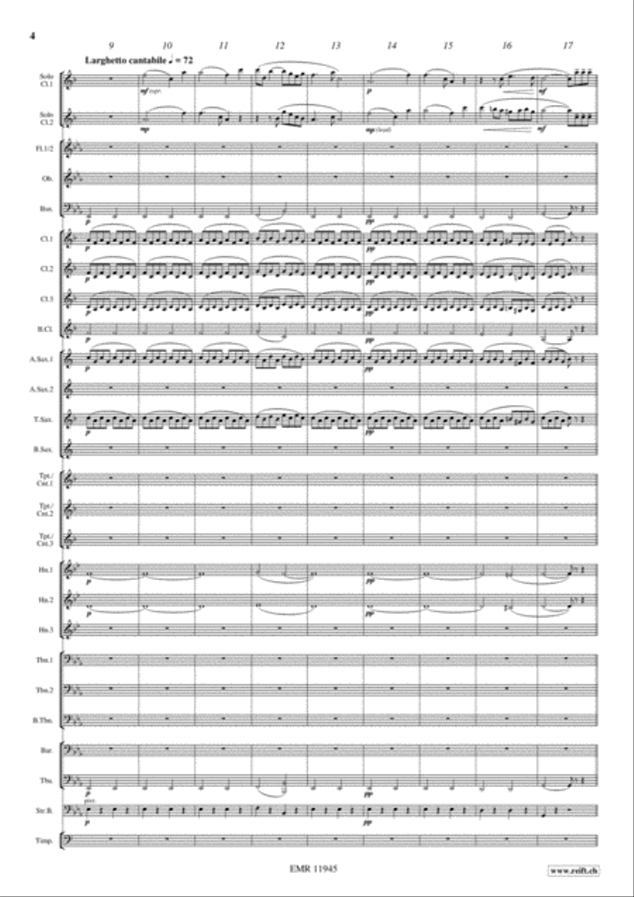 Concerto Concert Band scores gallery preview page 4