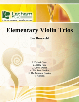 Elementary Violin Trios