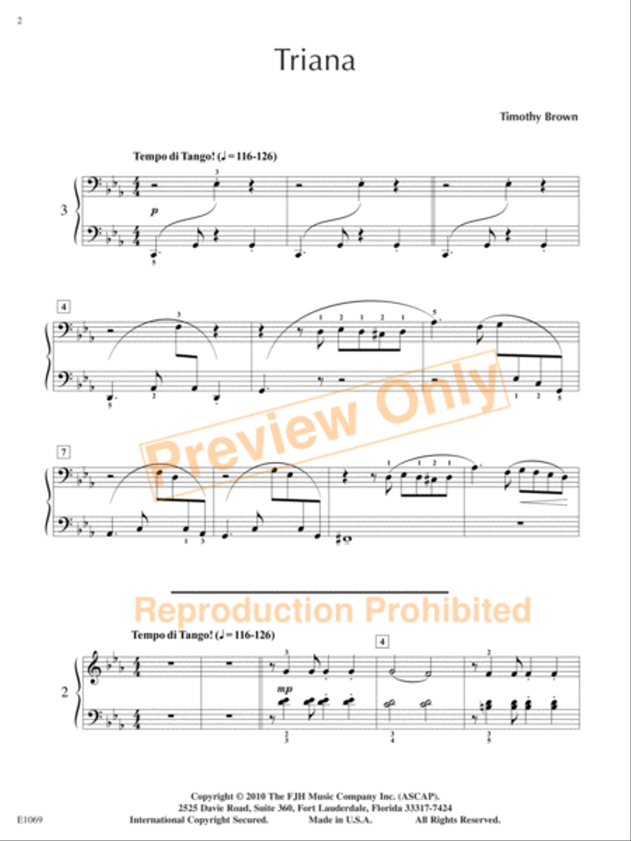 Triana Piano Method scores gallery preview page 3