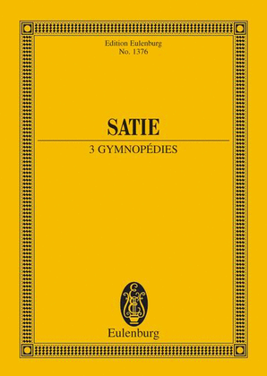 Book cover for 3 Gymnopédies