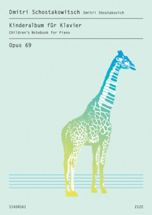 Book cover for 7 Children's Pieces, Op. 69