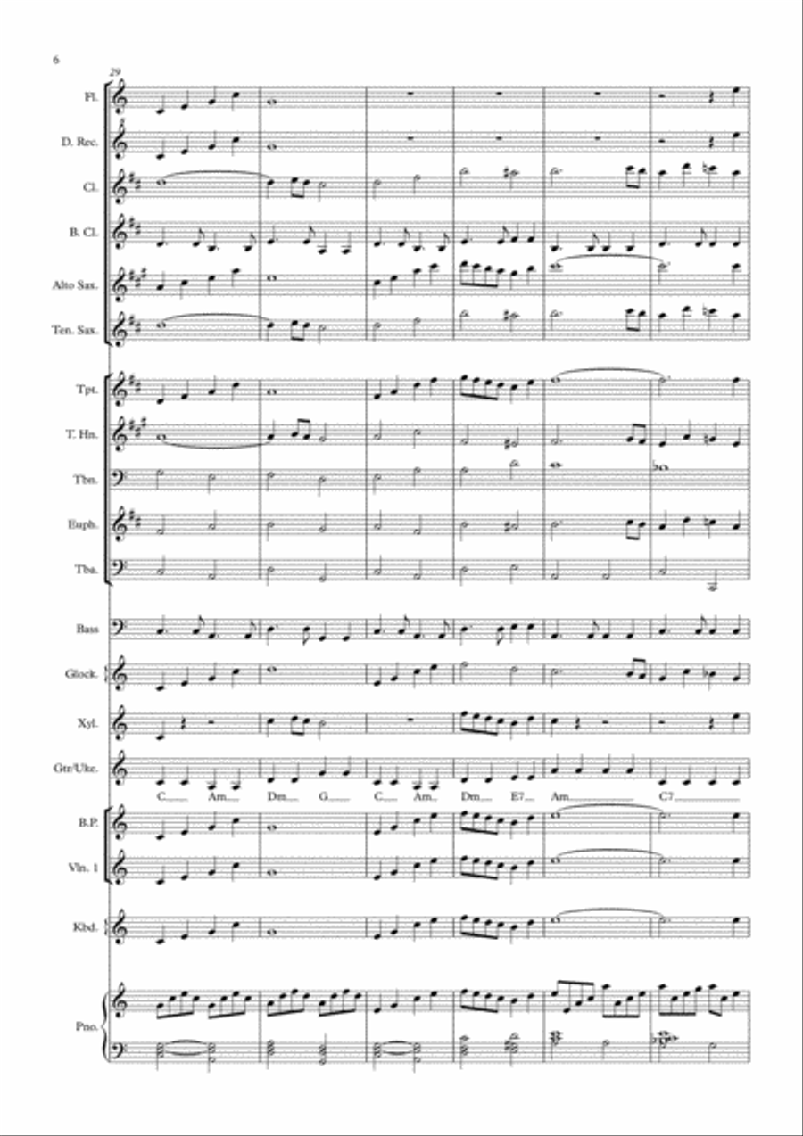 Have Yourself A Merry Little Christmas from MEET ME IN ST. LOUIS Large Ensemble scores gallery preview page 6