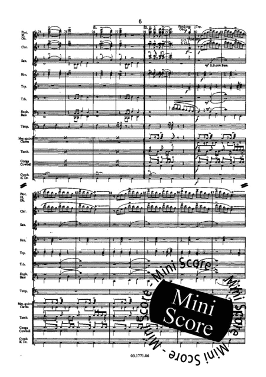 Eviva Caecilia Big Band scores gallery preview page 8