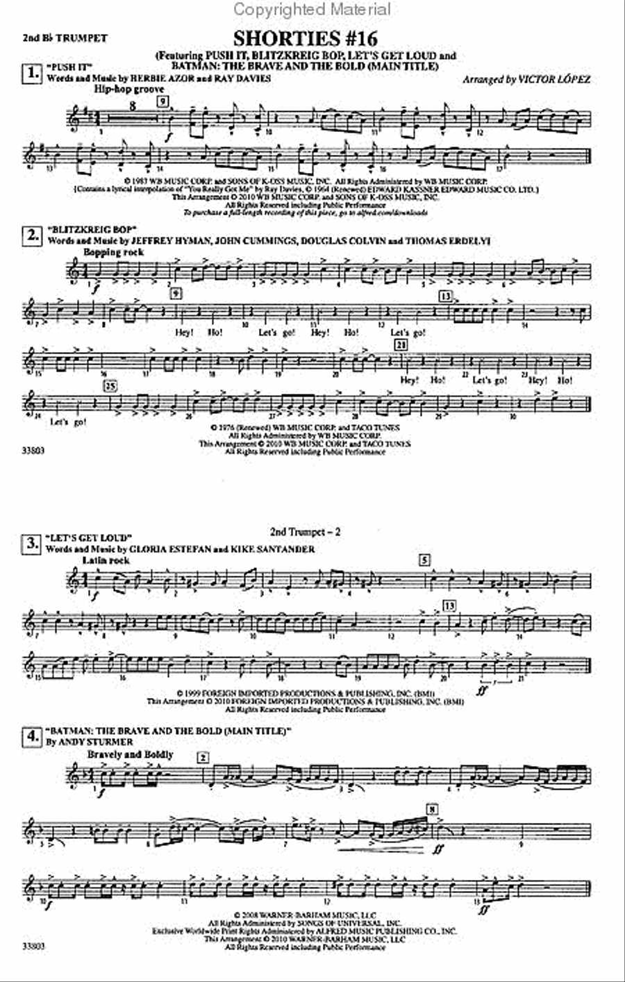 Shorties #16 Shorties #16 Marching Band scores gallery preview page 4