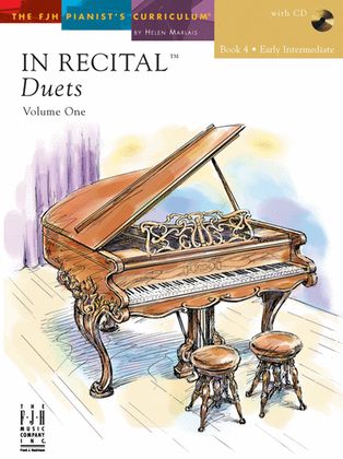 Book cover for In Recital! Duets, Volume One, Book 4 (NFMC)