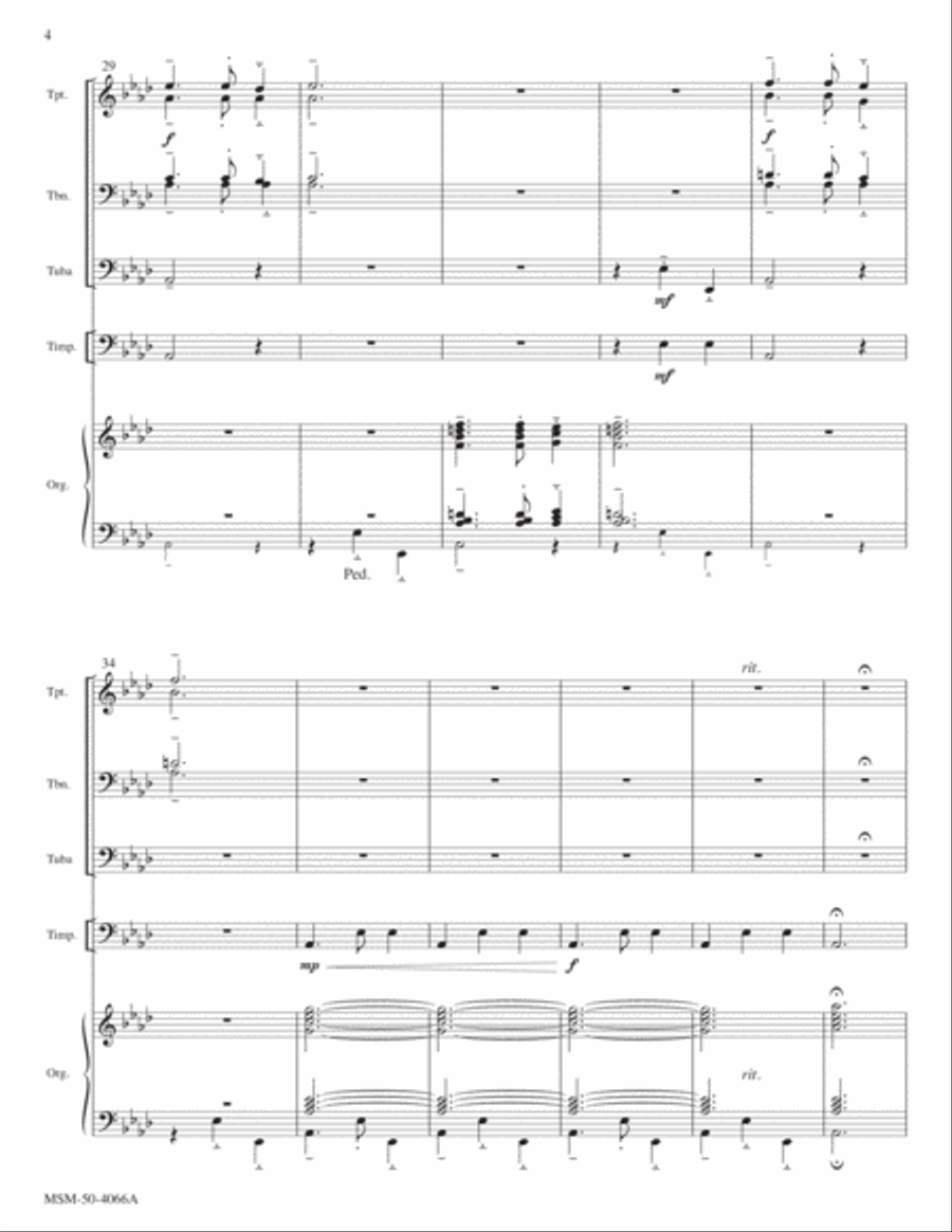 Alleluia! Jesus Is Risen! Choir scores gallery preview page 4