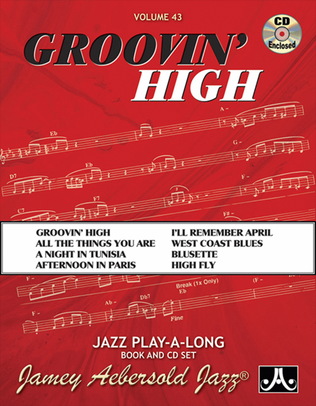 Book cover for Volume 43 - Groovin' High