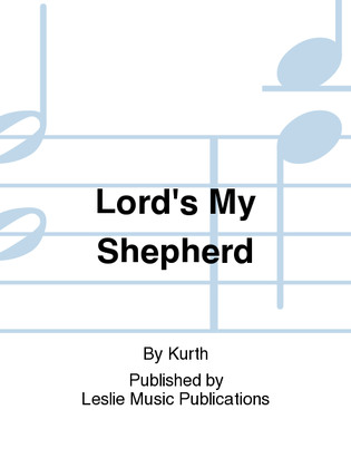 Book cover for Lord's My Shepherd