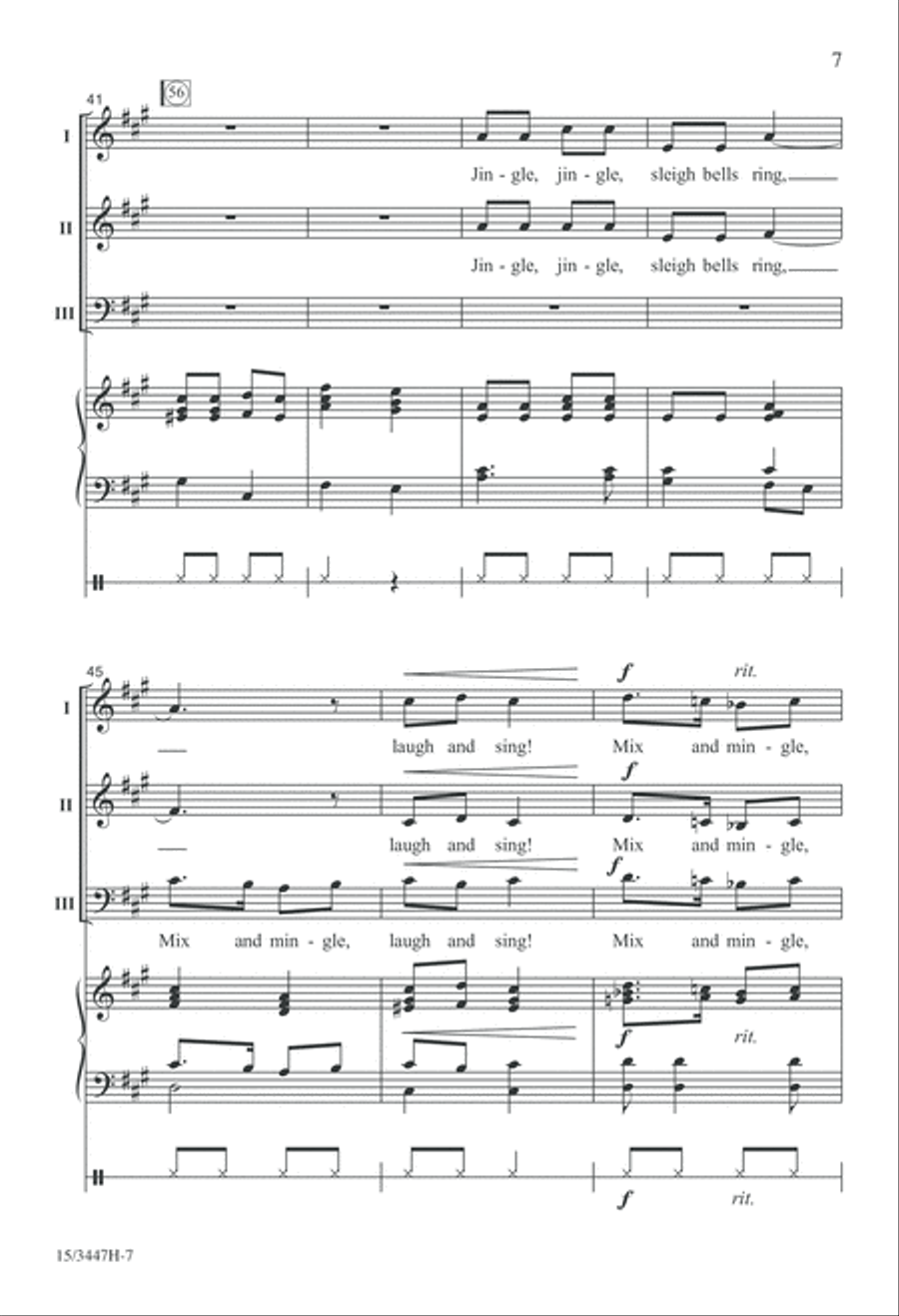 On This Winter Night On This Winter Night 3-Part scores gallery preview page 7