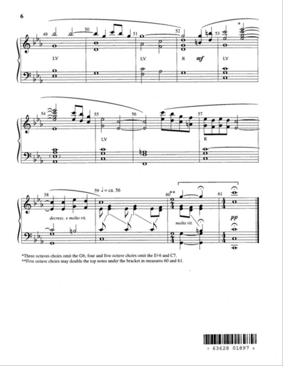 The Journey 5-Octaves scores gallery preview page 6