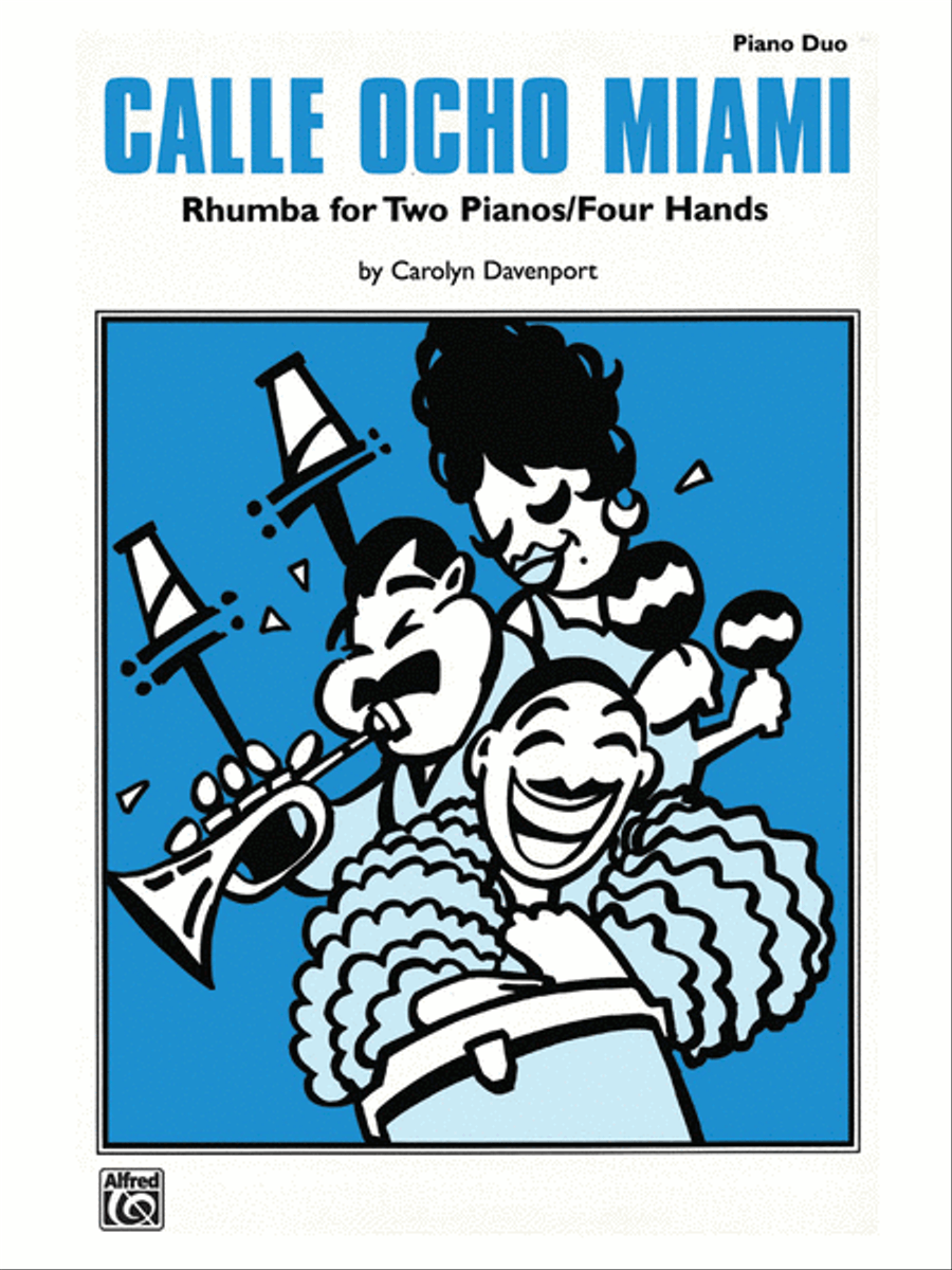 Calle Ocho Miami Piano Solo scores gallery preview page 1