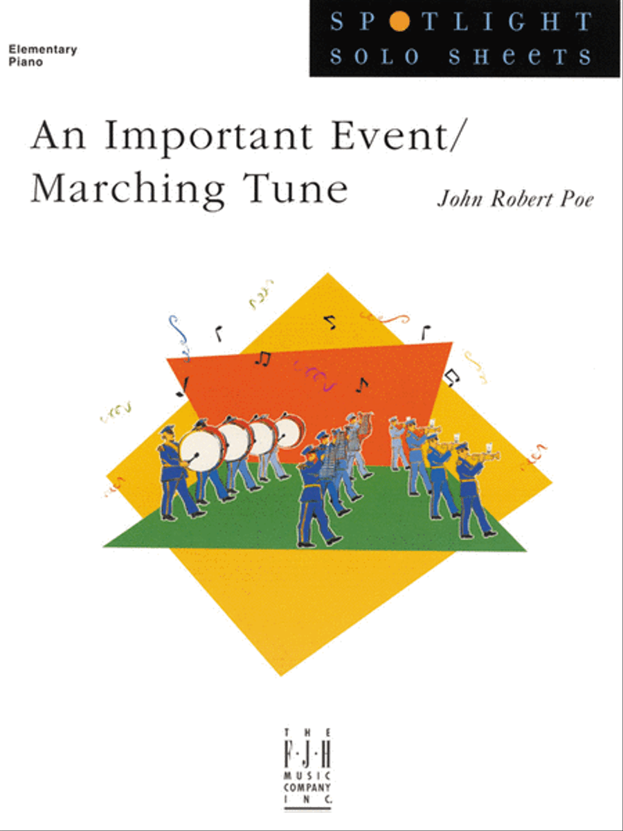 An Important Event/Marching Tune Easy Piano scores gallery preview page 2