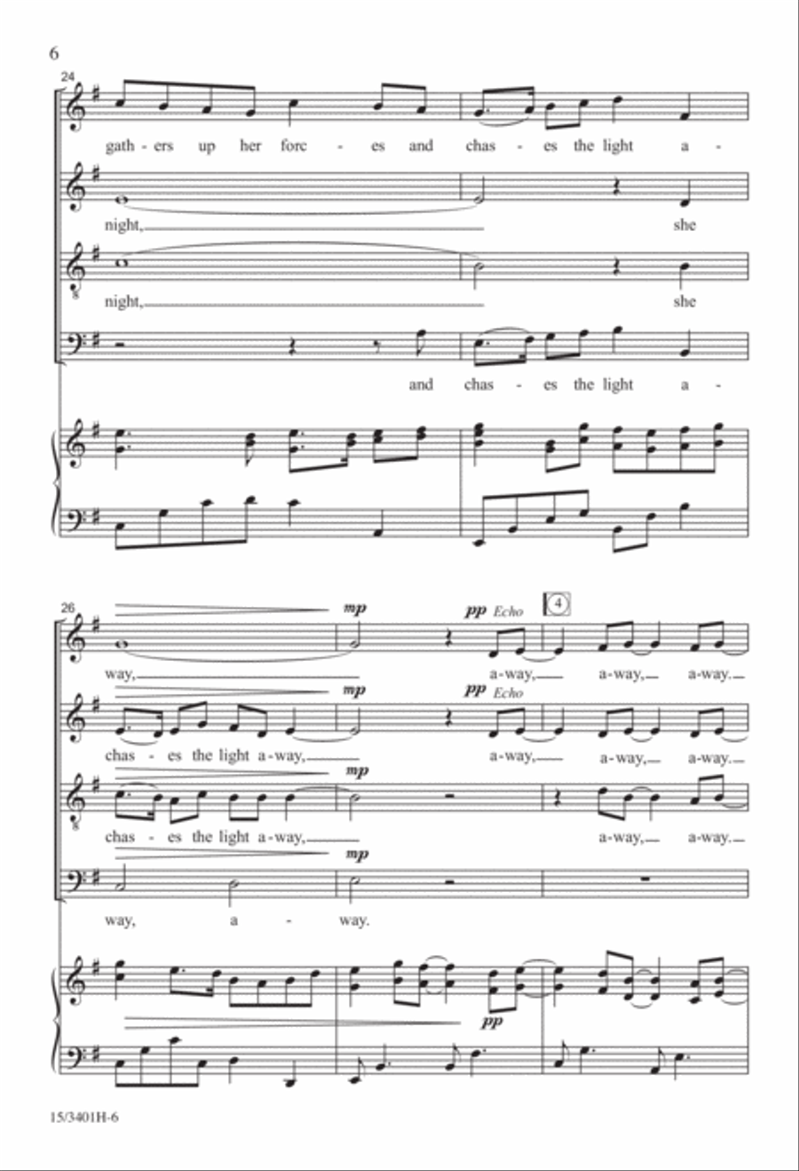 Winter's Waking 4-Part scores gallery preview page 6
